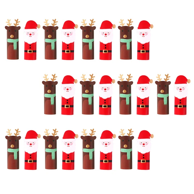 24 piezas caja de Navidad 22,5x12,5cm 300G papel recubierto