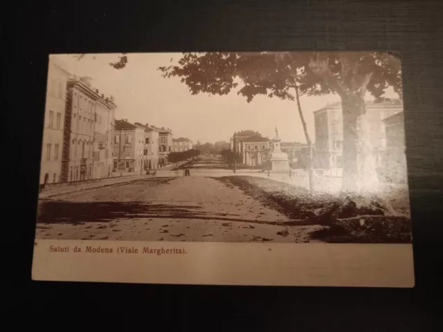 Cartolina di Modena. Viale Margherita. Viaggiata 1936. Ottima conservazione