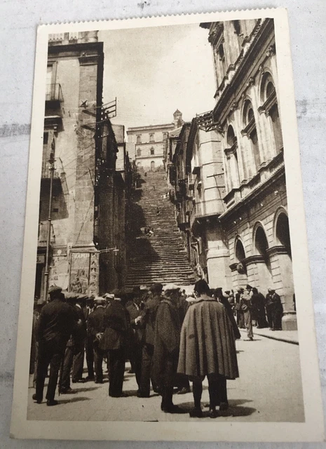 caltagirone, cartolina viaggiata 1937