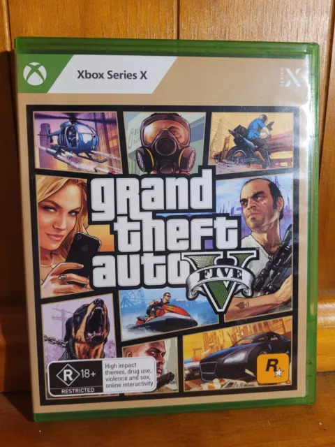 GRAND THEFT AUTO V (Microsoft Xbox 360, 2013) $11.99 - PicClick AU