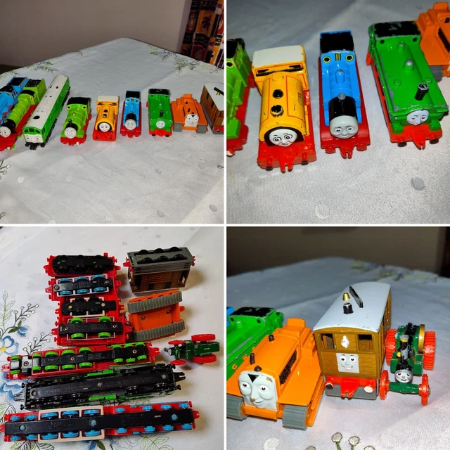 (10)VINTAGE ERTL THOMAS The tank Engine & Friends Diecast Metal Toy
