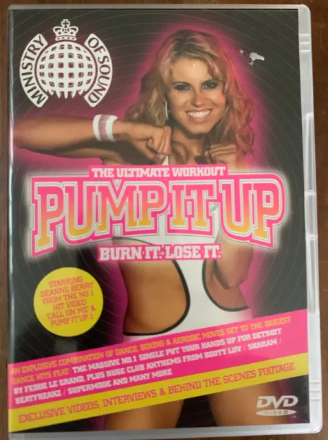Pump It Up, Burn It, Lose DVD Ministry of Sound Exercise Fitness Workout Dance
