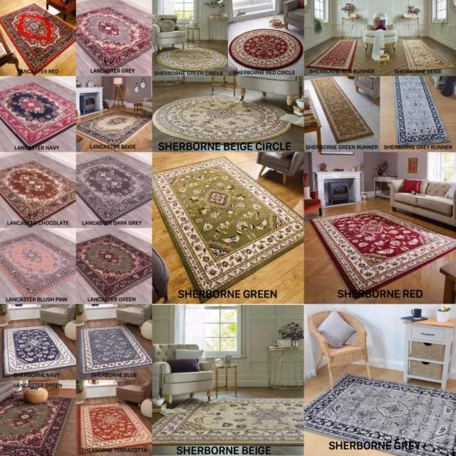 Traditional Oriental Classic Rug Bedroom Living Room Small Large Carpet Runner