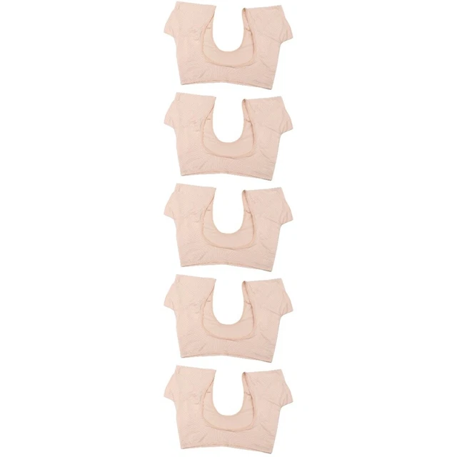 5 PIEZAS Mujeres Chalecos Antebrazo Sudor Chaleco Acolchado Hombre Camisas Seda Láctea