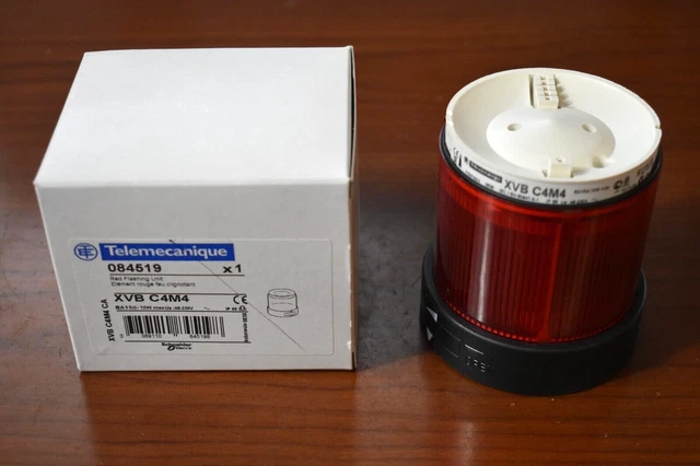 Telemecanique XVBC4M4 Stack Tower Indicator Light Lens Red 084519