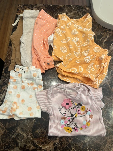 baby girl clothes 0-3 months bundle