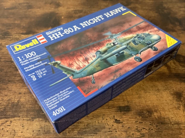 CONSTRUCTION MAQUETTE AVION Sikorsky HH-60D Night Hawk 1/72 HOBBY CRAFT