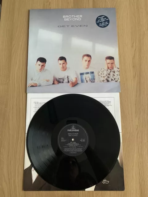 BROTHER BEYOND - Get Even 1988 UK ORIG LP+INNER (3LPS Posted £4.50)