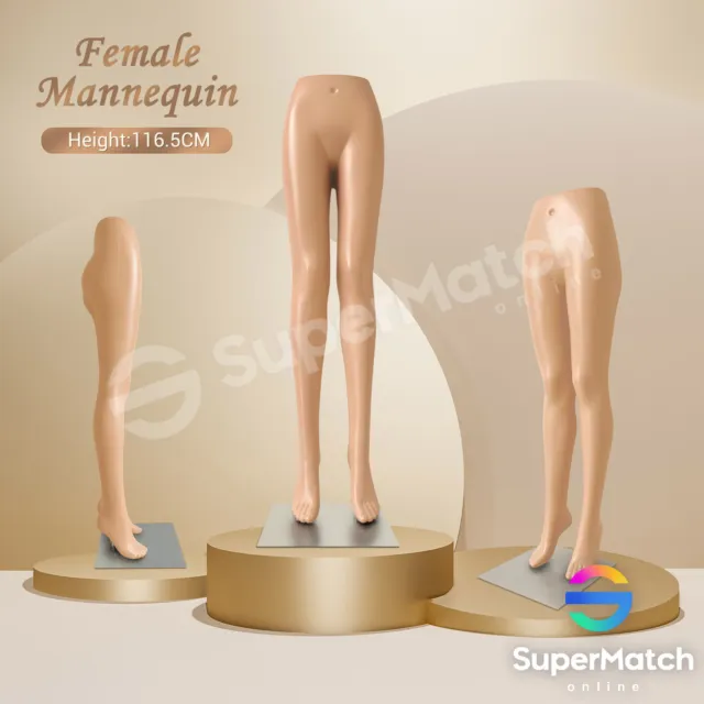 Female Leg Half Body Mannequin Manikin Dummy Torso Model Shop Dress Form Display