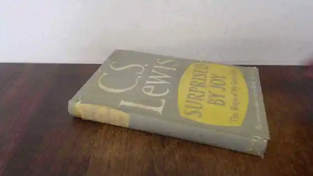 Surprised by Joy, CS Lewis, Geoffrey Bles, 1955, Hardcover