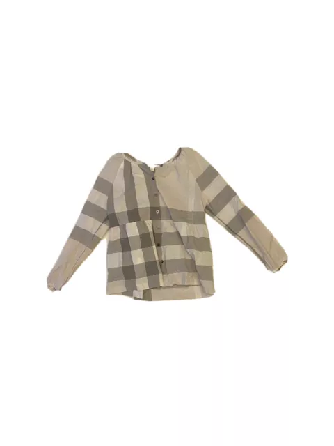 childs burberry girls top