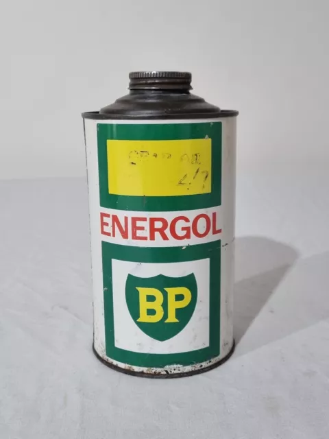 BP Energol 1 Quart Oil Tin