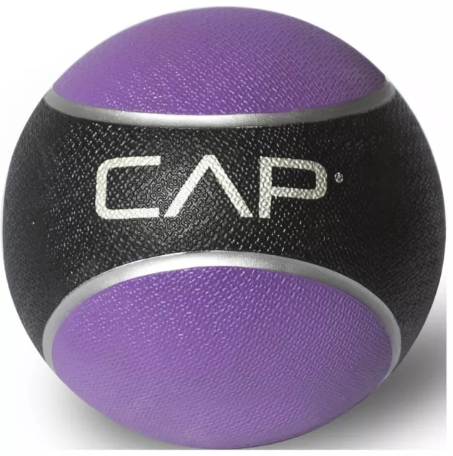 CAP Barbell Rubber Medicine Ball, 4-Pound