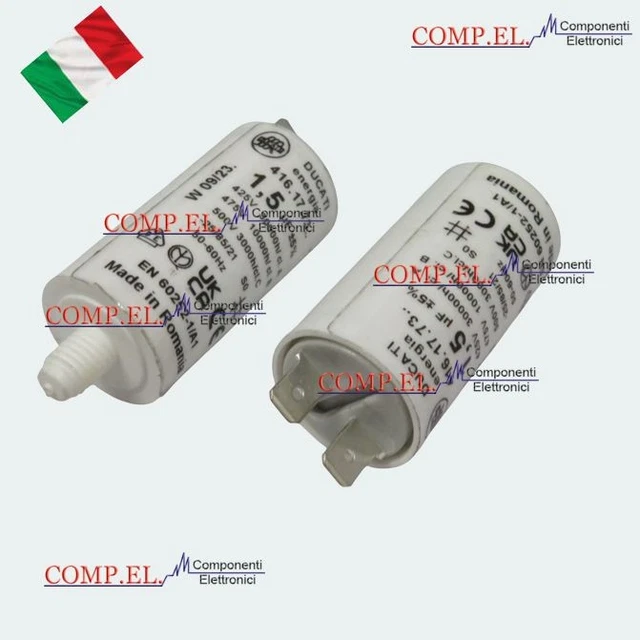 Condensatore 450 V Di Avviamento 25 Microfarad