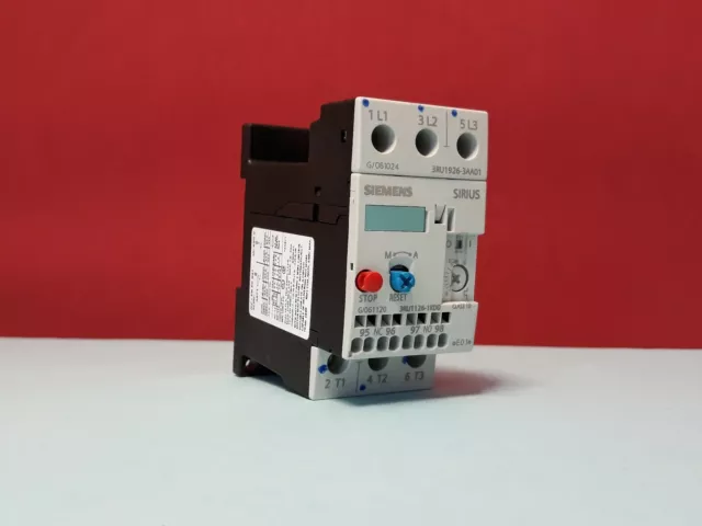 Siemens Sirius 3RU1126-1KDO with 3RU1926-3AA01