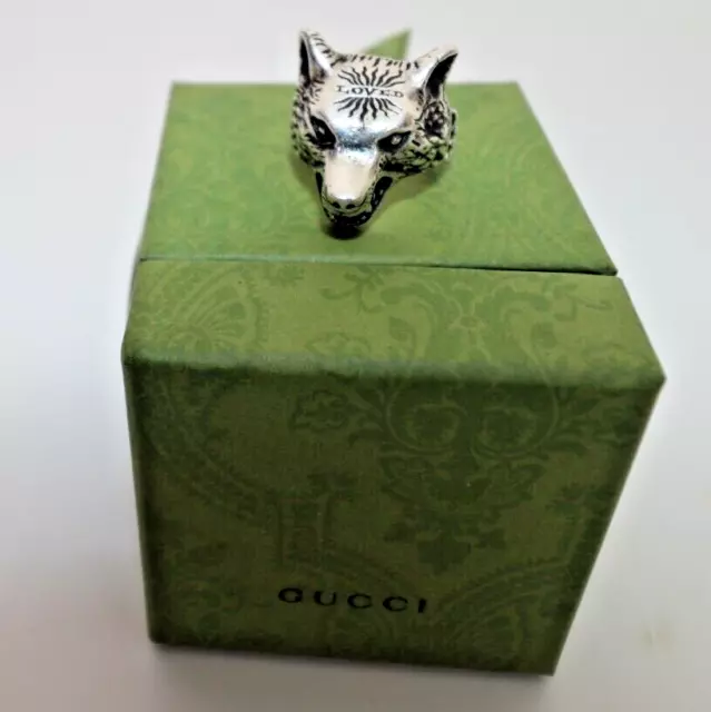 Anger forest deals wolf head ring