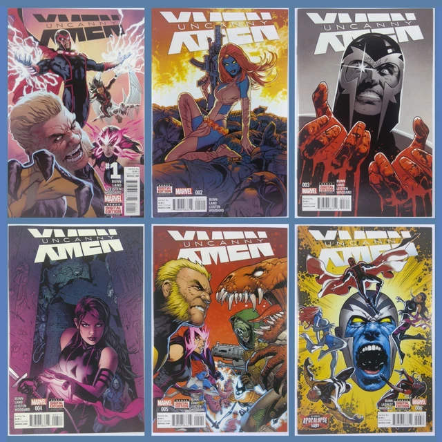 Uncanny X-Men (2016) 1-19 Annual | 20 Book Lot | Marvel Magneto FULL RUN