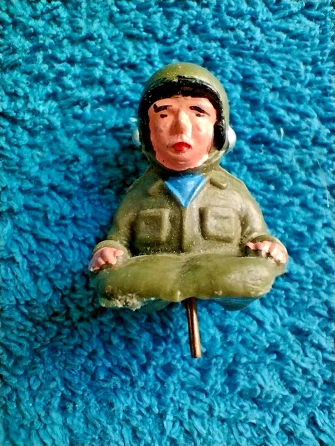 Fahrerfigur Panzer Fahrer, Besatzung ca 3,5 cm