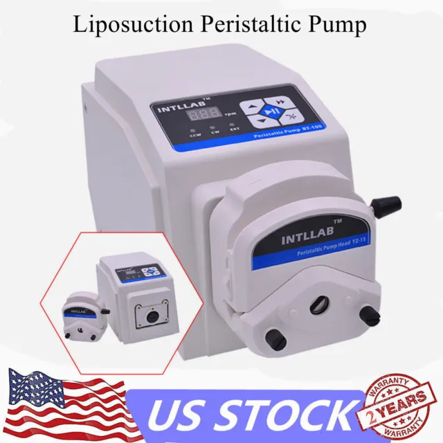 Medical Variable Speed Peristaltic Pump High Precision Industrial High Flow Pump