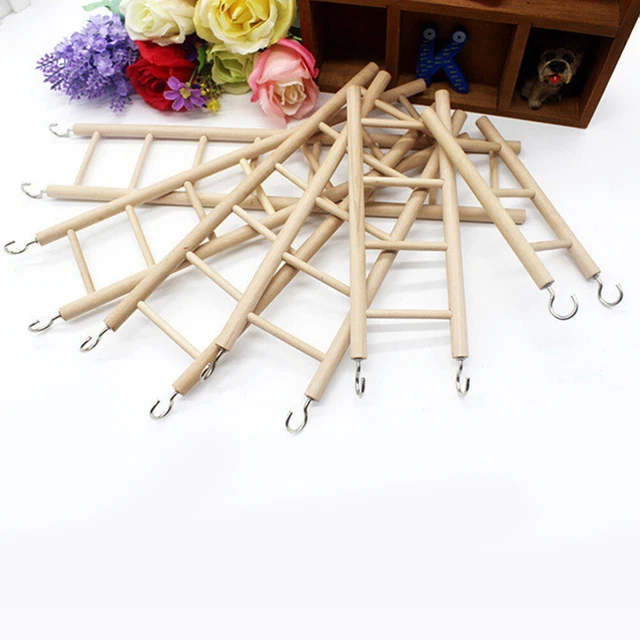 Vogel Käfig Spielzeug Pet Leiter Sitzstangen Hamster Spielzeug Spielzeug Leiter