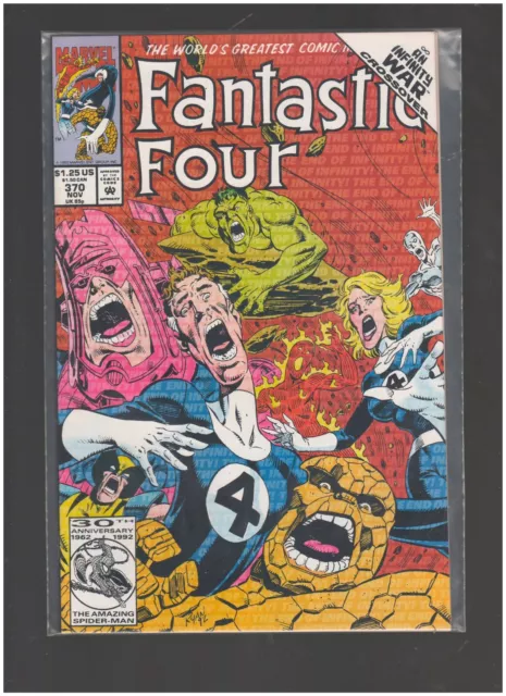 Fantastic Four #370 Vol. 1 Marvel Comics 1992 'Infinity War Crossover'
