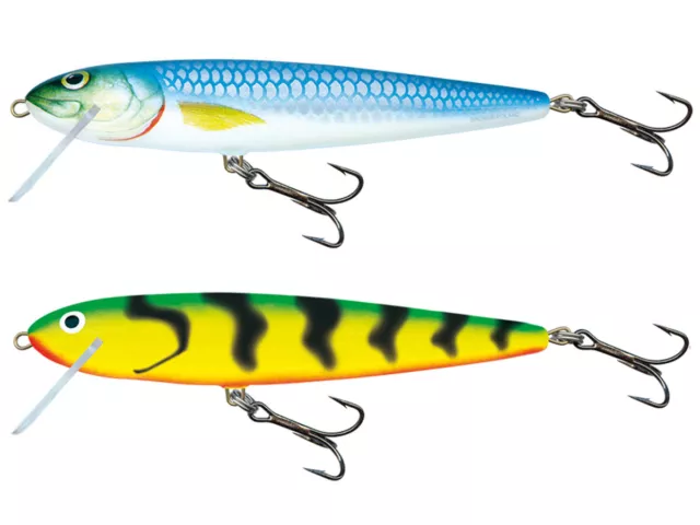 2 SALMO FLOATING Whitefish Lures Copper Gold Discontinued Sw13F Cg