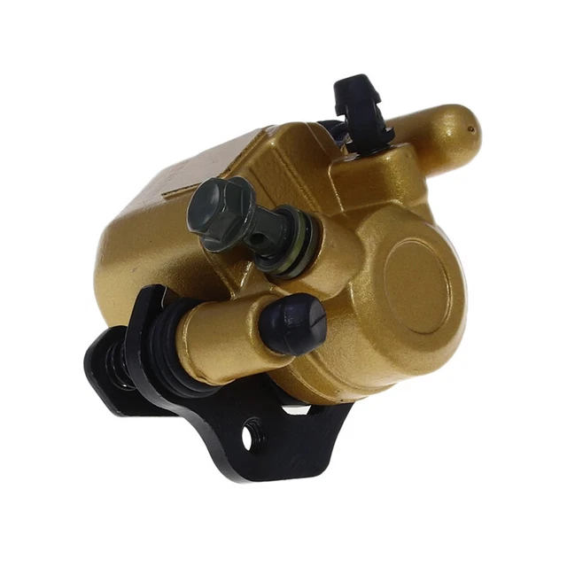 Motorcycle ATV Dirt Bike Rear Brake Caliper Lower Pump Left For 50-125cc Golden