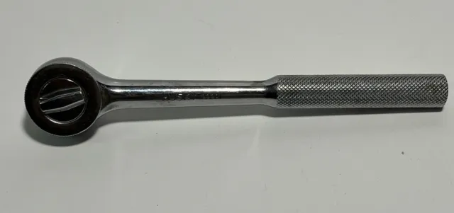 Husky 22201 3/8" Drive Socket Wrench Ratchet 8" w Thumb Wheel Knurled Handle