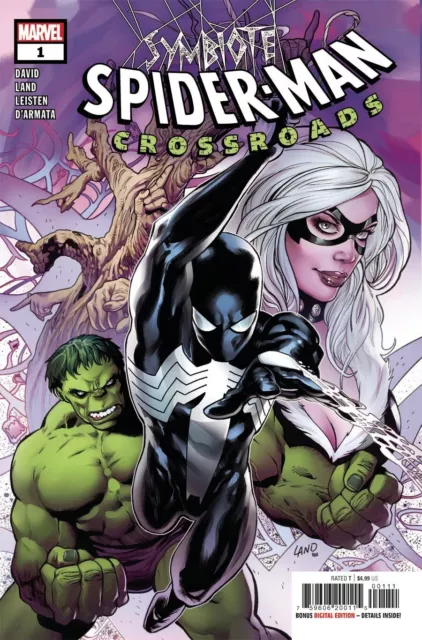 Symbiote Spider-Man Crossroads #1 Cvr A Land 2021 Marvel Comics Nm-