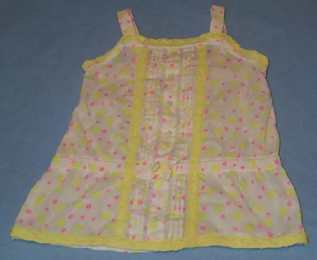 Tiny Little Wonders Lovely Girls Summer Top, Size 1