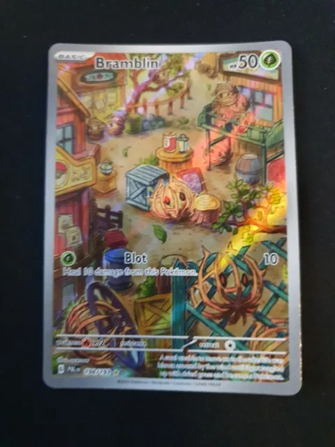 Bramblin - 198/193 Paldea Evolved (Pokemon) Full Art Illustration Rare