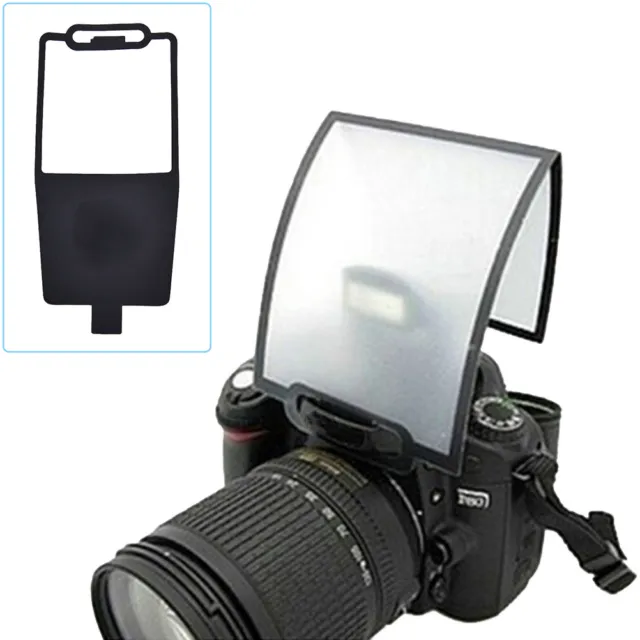 Difusor de flash Softbox negro transparente reflector Canon Nikon Yongnuo Speedlit-ZY