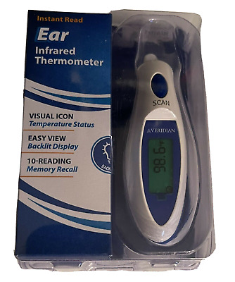 Termómetro de oído infrarrojo de lectura instantánea Veridian T57 - NUEVO