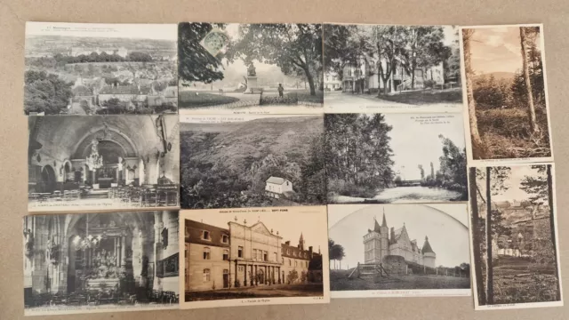 Lot 100 Cpa Cartes Postales Anciennes 03 Allier Pas De Vichy