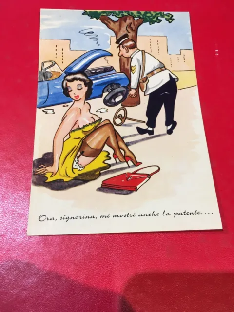 Cartolina Umoristica Italiana Non Viaggiata