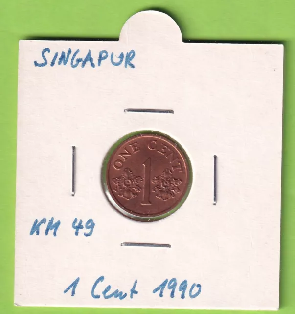 Singapur 1 Cent 1990