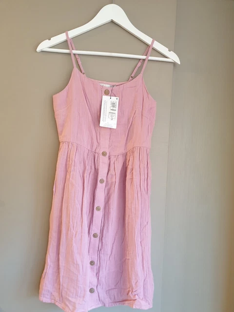 Abito rosa per le vacanze estive Marks and Spencer taglia 11 - 12 anni - Nuovo con etichette