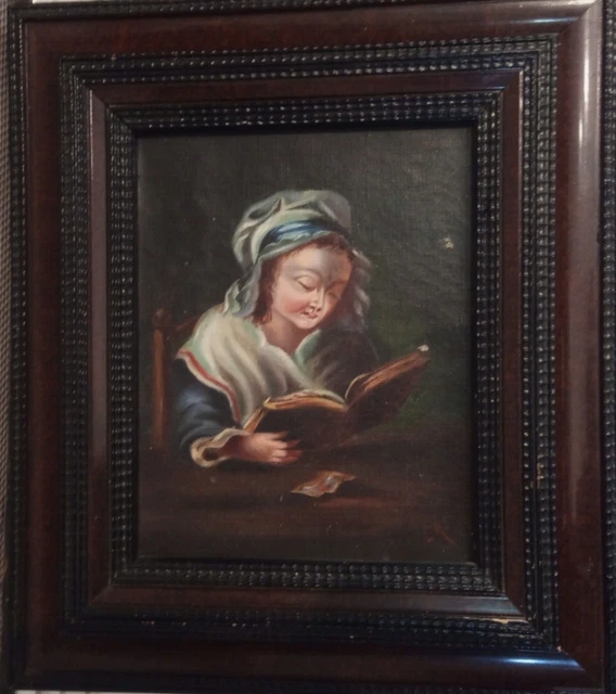 Tableau Huile Sur Toile Signée Jacques Bartoli