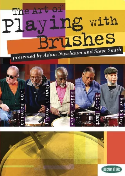 The Art of Playing with Brushes Instructional Drum  DVD NEW 000320649