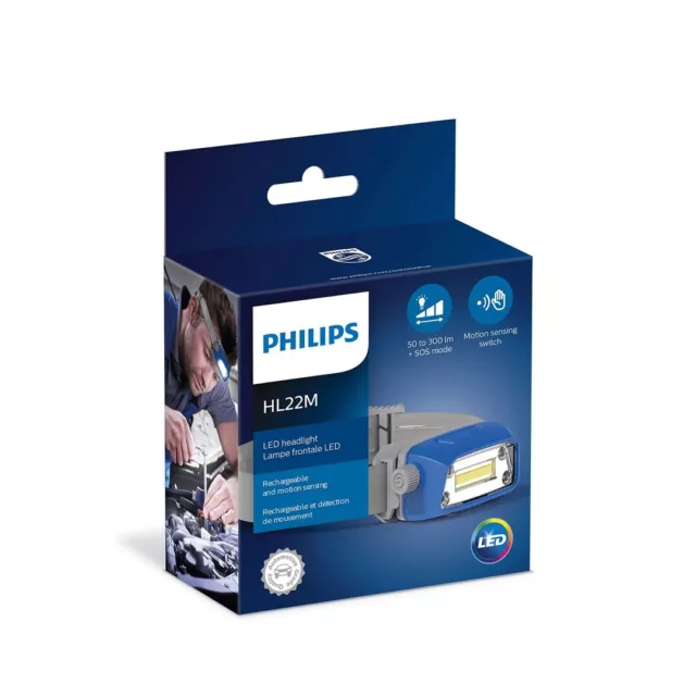 lampada da lavoro headlight da testa  officina Philips HL22M LED lamp LPL74 X1