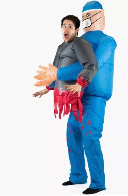 BODYSOCKS Adults Inflatable Surgeon Fancy Dress Costume