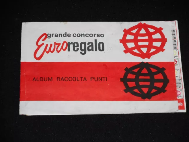 ***Album Raccolta Punti Euroregalo***  Ferrero/Montriol Completo Anni '50 !!!