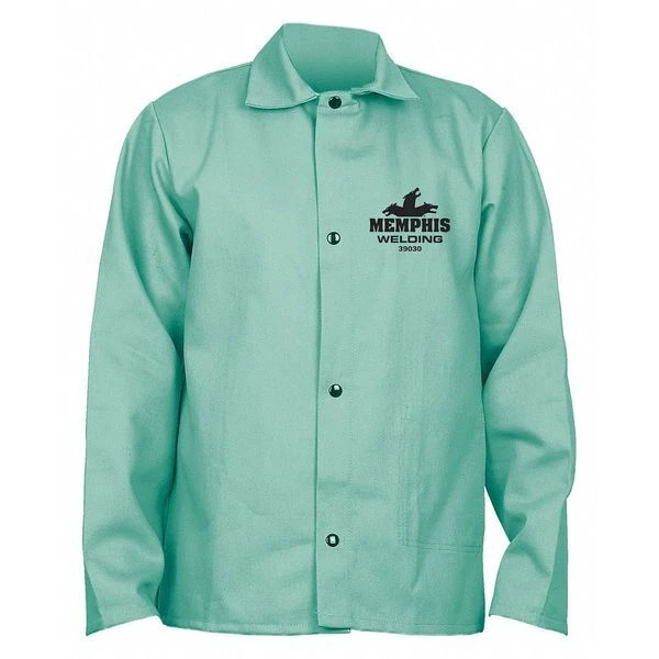 MCR SAFETY F R Fabric Wlding Jacket 30 W Inside P, M 39030M