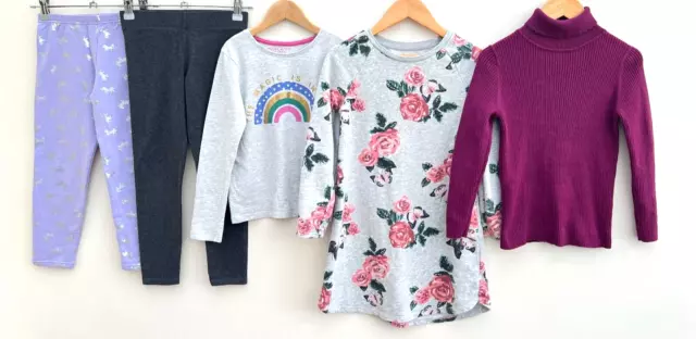 Girls Bundle Of Clothes Age 6-7 M&S H&M George