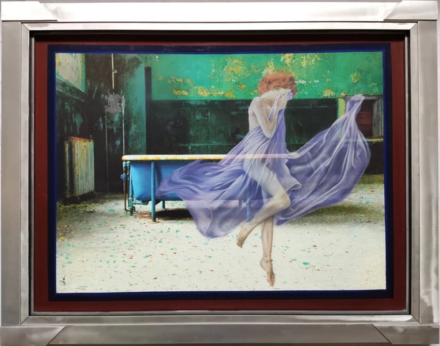 ADAM SCOTT ROTE - Signed Oiginal Mixed-Media Painting On Canvas ...
