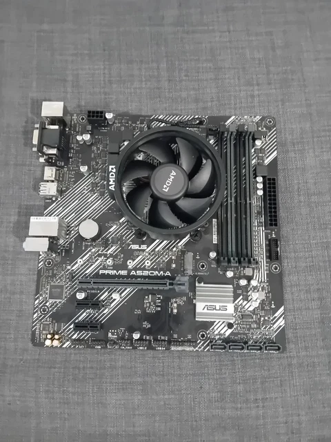 ASUS PRIME A520M-A Micro-ATX Motherboard AMD Socket AM4 DDR4 M.2 SATA ...