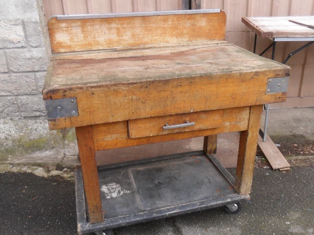 VINTAGE , ANCIEN billot de boucher , outil EUR 200,00 - PicClick FR
