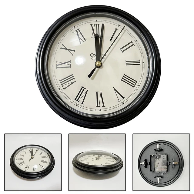 Insert D'horloge à Quartz De 65 Mm - Cadran Blanc Avec Chiffres Arabes Dorés - Pour Réparation Ou Création DIY