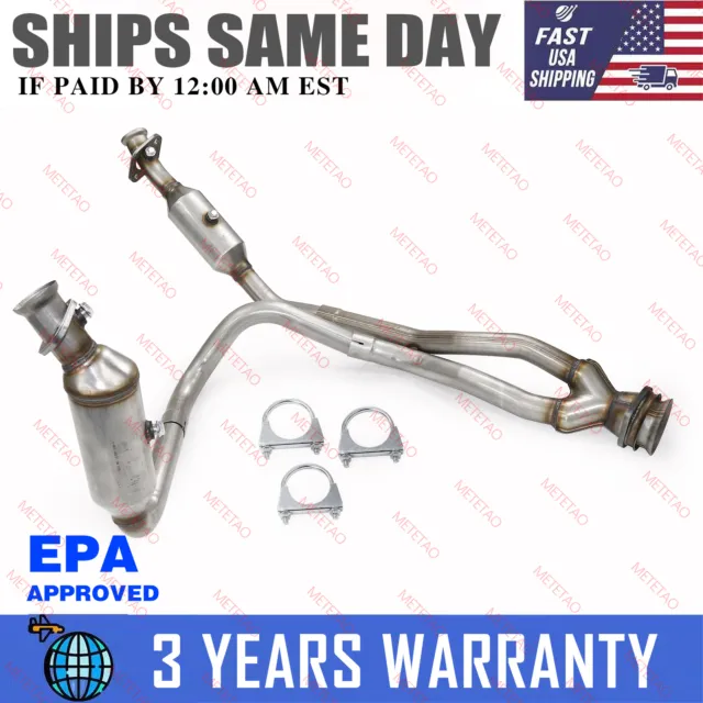 Catalytic Converters For 2015-2019 Ford Transit-150/250/350 3.7L Engine w/Y Pipe