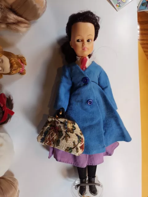 Vintage 12" Horsman Mary Poppins Doll 1960'S